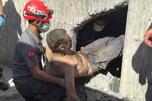 Tünelde günlerce mahsur kalan adam Portekizli turi... Tünelde günlerce mahsur kalan adam Portekizli turi...